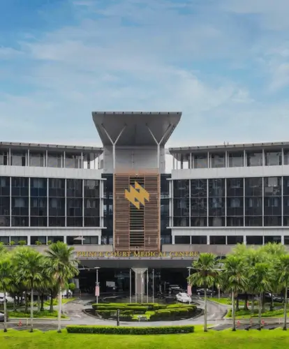 Prince Court Medical Centre front view mobile banner
